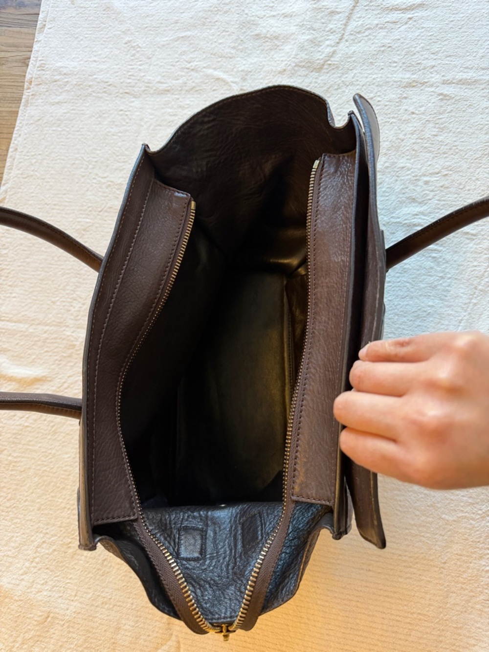 Celine LeatherLuggage Mini - Picture 4 of 7